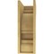 Ekena Millwork 8"W x 16"D x 24"H Classic Diane Rough Cedar Woodgrain TimberThane Corbel, Primed Tan CORUR08X16X24DIARCPR - alternate 3